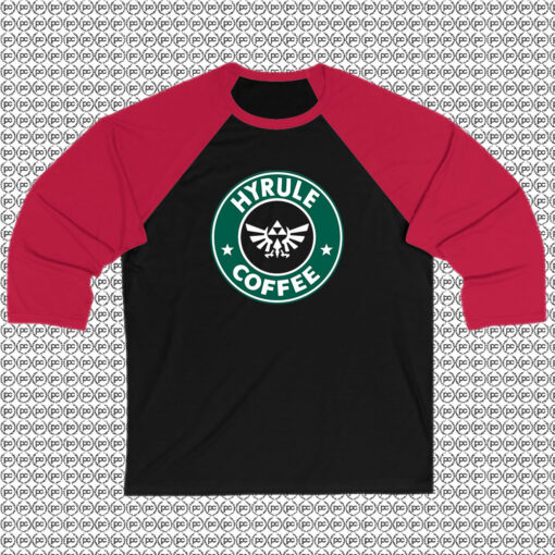 Hyrule Coffee The Legends of Zelda Raglan Tee