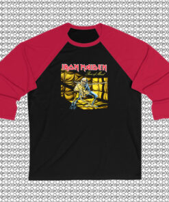 Iron Maiden Piece of Mind Hoodie Raglan Tee