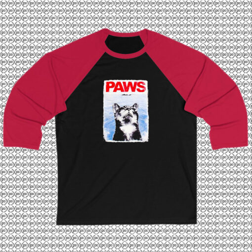 Jaws Paws 02 rony Raglan Tee