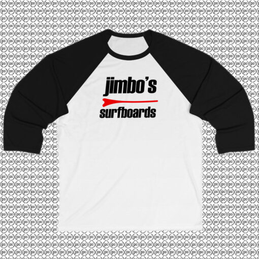 Jimbos Surfboard Raglan Tee