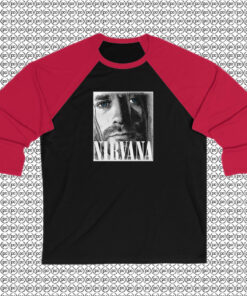 Kurt Cobain Nirvana Raglan Tee