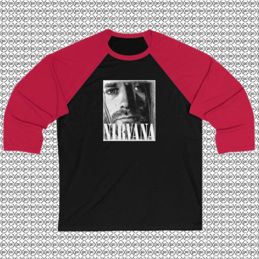 Kurt Cobain Nirvana Raglan Tee