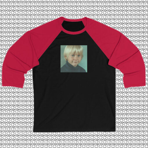 Kurt D cobain Child Raglan Tee