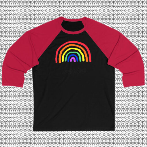 LGBTQA PRIDE Raglan Tee