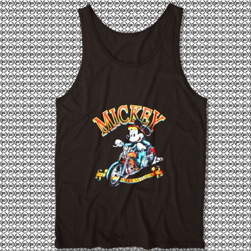 MICKEY Est. American Classic 1928 Motorbike Unisex Tank Top