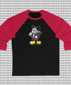 Mickey Maniac Jason Voorhees Raglan Tee