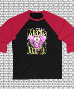 Misfits X Junji Ito Skull Raglan Tee