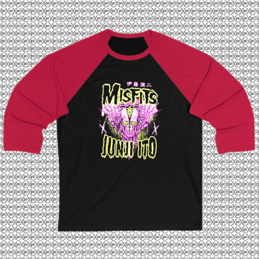 Misfits X Junji Ito Skull Raglan Tee