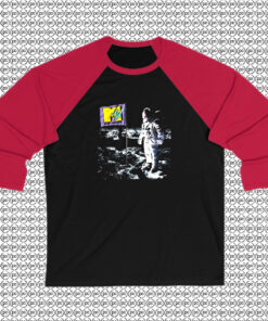 Moon Landing MTV Raglan Tee