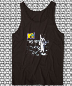 Moon Landing MTV Unisex Tank Top