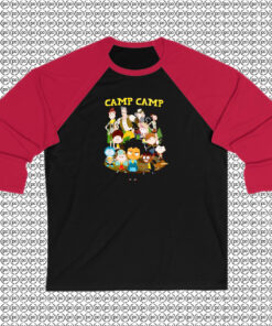 Movie Camp Camp Group Raglan Tee