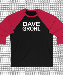 Mrs Dave Grohl Black Raglan Tee