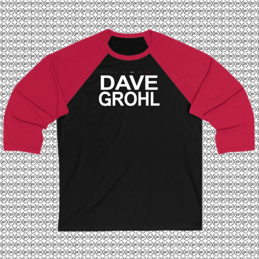 Mrs Dave Grohl Black Raglan Tee