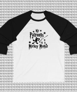 My Patronus Is A Mickey Mouse Raglan Tee