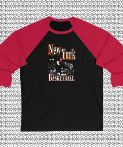 New York Basketball Gang Raglan Tee