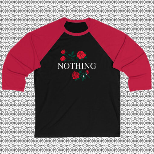 Nothing Rose Raglan Tee