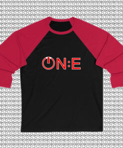 One Button Power Raglan Tee