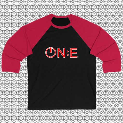 One Button Power Raglan Tee