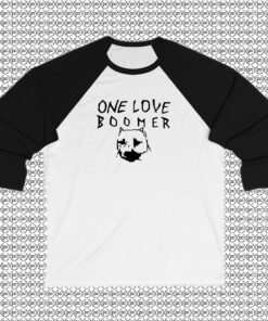 One Love Boomer Rap Vintage DMX Raglan Tee