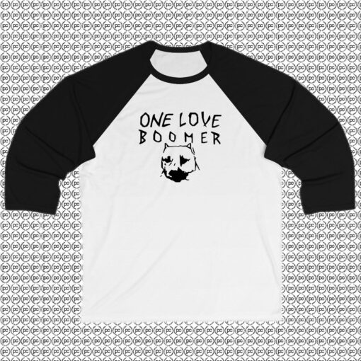 One Love Boomer Rap Vintage DMX Raglan Tee