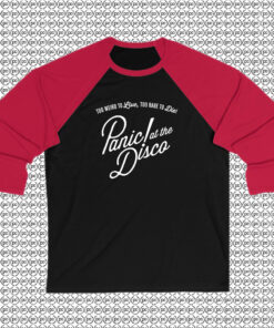 Panic At the Disco Raglan Tee