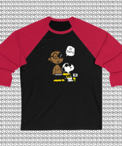 Peanuts Ol Dirty Bastard Wutangclan Raglan Tee