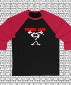 Pearl Jam Stickman Alive Raglan Tee