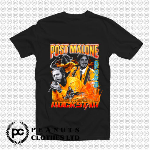 Post Malone Rockstar Bootleg Retro T Shirt