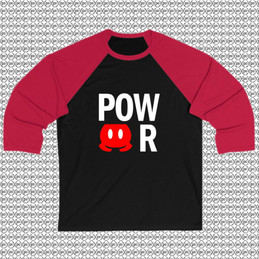 Power Mickey Mouse Raglan Tee