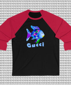 Rainbow Fish Gucci Raglan Tee