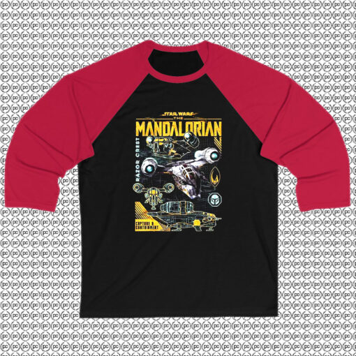 Razor Crest The Mandalorian Star Wars Raglan Tee