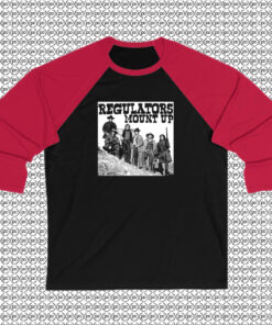 Regulators Mount Up Young Guns Tee Shirt Raglan Tee