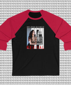 Revival Mirror Photo Selena Gomez Raglan Tee