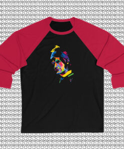 Roger Federer Art Cheap Graphic Raglan Tee