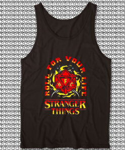 Roll For Your Life Stranger Things Unisex Tank Top