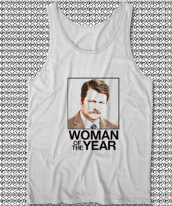 Ron Swanson Woman of the Year Parks and Recreation Unisex Tank Top