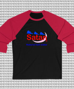 Satan Natural Hell Water Raglan Tee