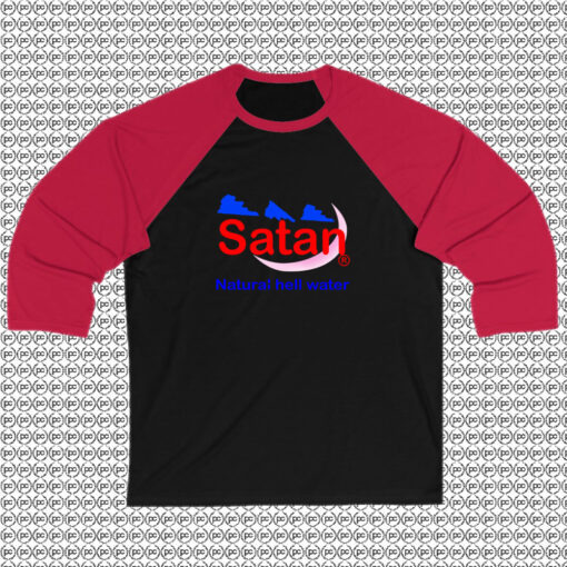 Satan Natural Hell Water Raglan Tee