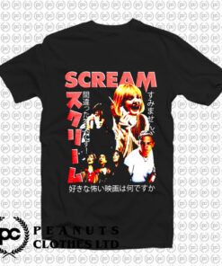 Scream Collage Boyfriend Fit Girls T Shirt