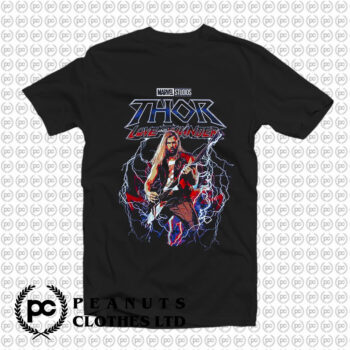 Shredding The Axe Thor Love And Thunder Marvel Comics T Shirt