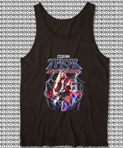 Shredding The Axe Thor Love And Thunder Marvel Comics Unisex Tank Top