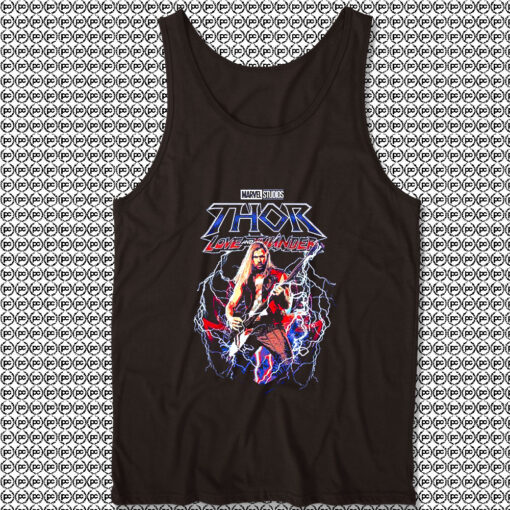 Shredding The Axe Thor Love And Thunder Marvel Comics Unisex Tank Top