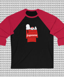 Snoopy X Supreme Raglan Tee