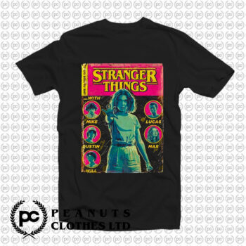 Stranger Things Comic Cover T Shirt