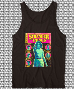 Stranger Things Comic Cover Unisex Tank Top