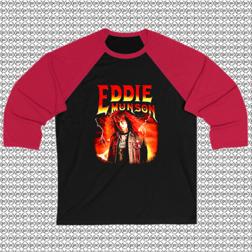 Stranger Things Eddie Munson Raglan Tee