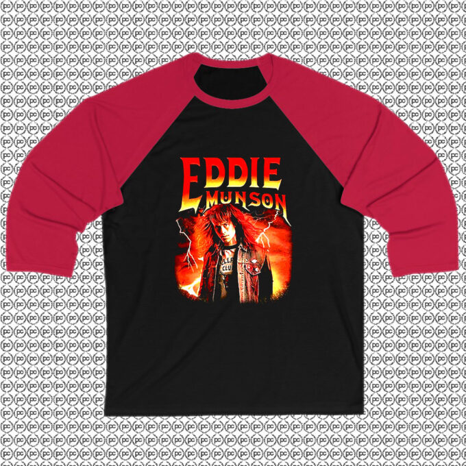 Stranger Things Eddie Munson Raglan Tee