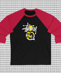 Stussy Bart Simpson Raglan Tee