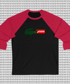 Supreme Crocodile Raglan Tee