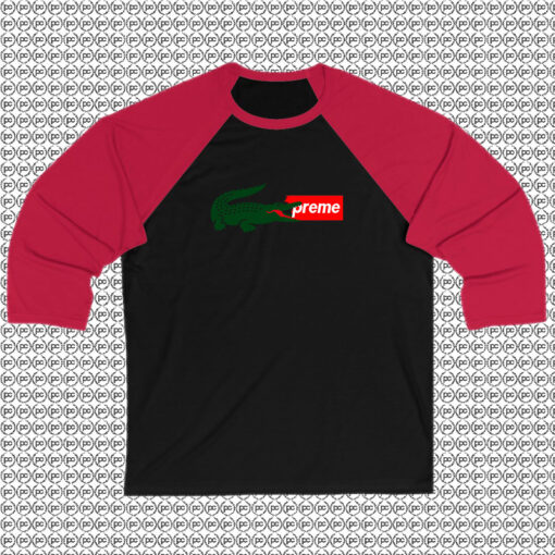 Supreme Crocodile Raglan Tee